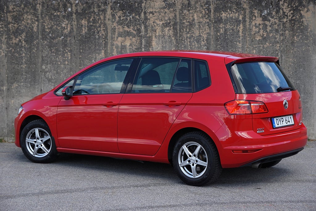 Volkswagen Golf Sportsvan 1.2 TSI 110hk|1-Ägare|Drag|B-Kamera|Adaptiv-Fart|