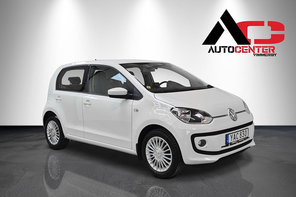 Volkswagen UP!  1.0 MPI high up Skinn GPS 1,95%Ränta