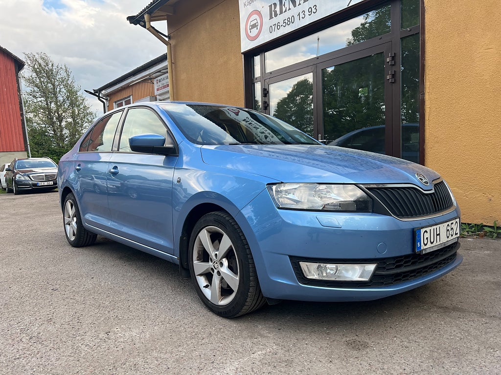 Skoda Rapid 1.2 TSI 6 Växlar  105hk, Ac,Bes 1Brukare/Avb:-539 kr 