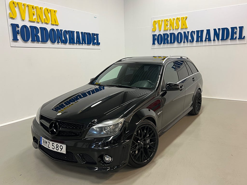 Mercedes-Benz C63 AMG T 457HK 7G-Tronic Taklucka Navi Svensksåld