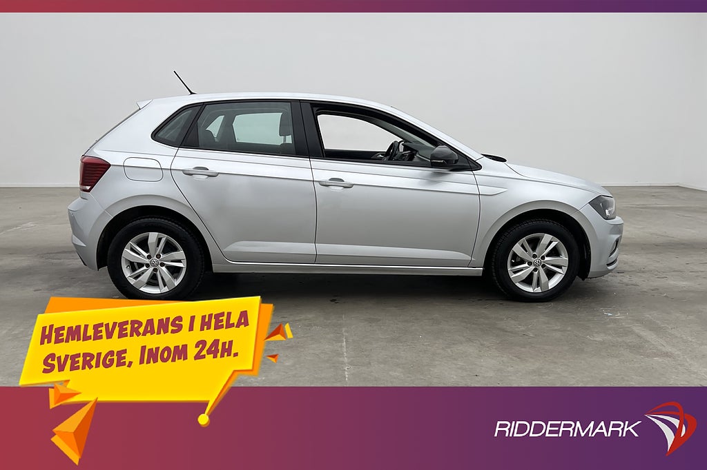 Volkswagen Polo 1.0 TSI P-sensorer Bluetooth 95hk