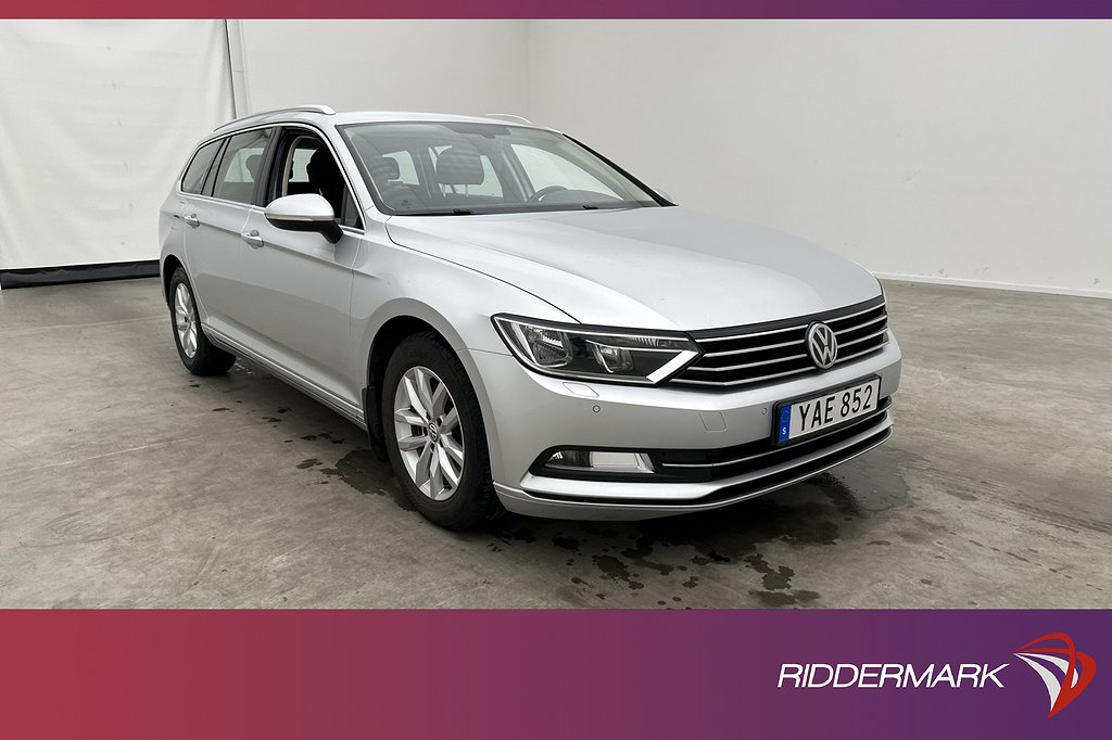 Volkswagen Passat 2.0 TDI 150hk Värmare Sensorer CarPlay