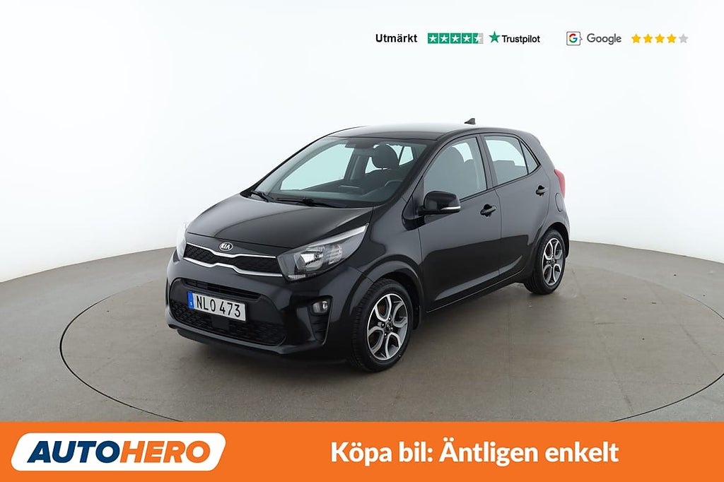 Kia Picanto 1.0 MPI Advance Plus / Backkamera, CarPlay, Rattvärme
