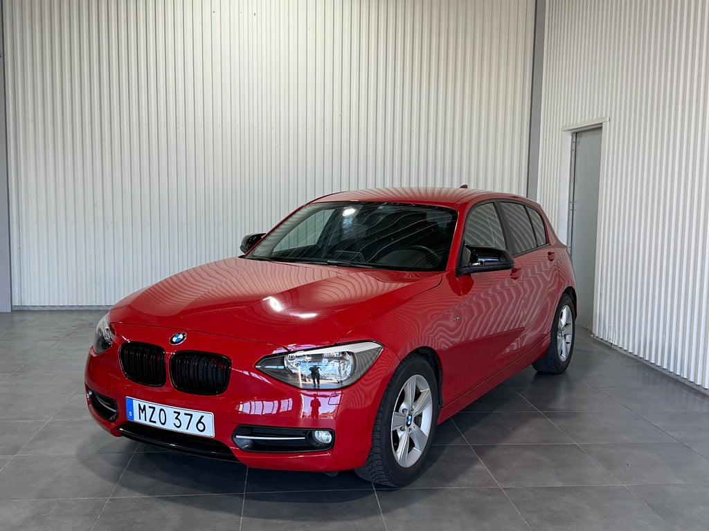 BMW 118d 5-dörrars Steptronic Sport line Euro 5