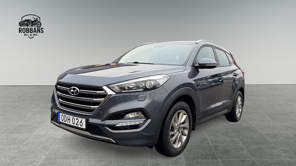 Hyundai Tucson 1.7 CRDi blue DCT Euro6 Dragkrok*GPS*Bluetooth