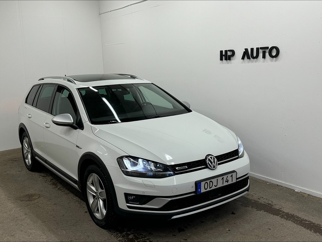 Volkswagen Golf Alltrack 2.0TDI 4M Premium Pano Drag D-värm