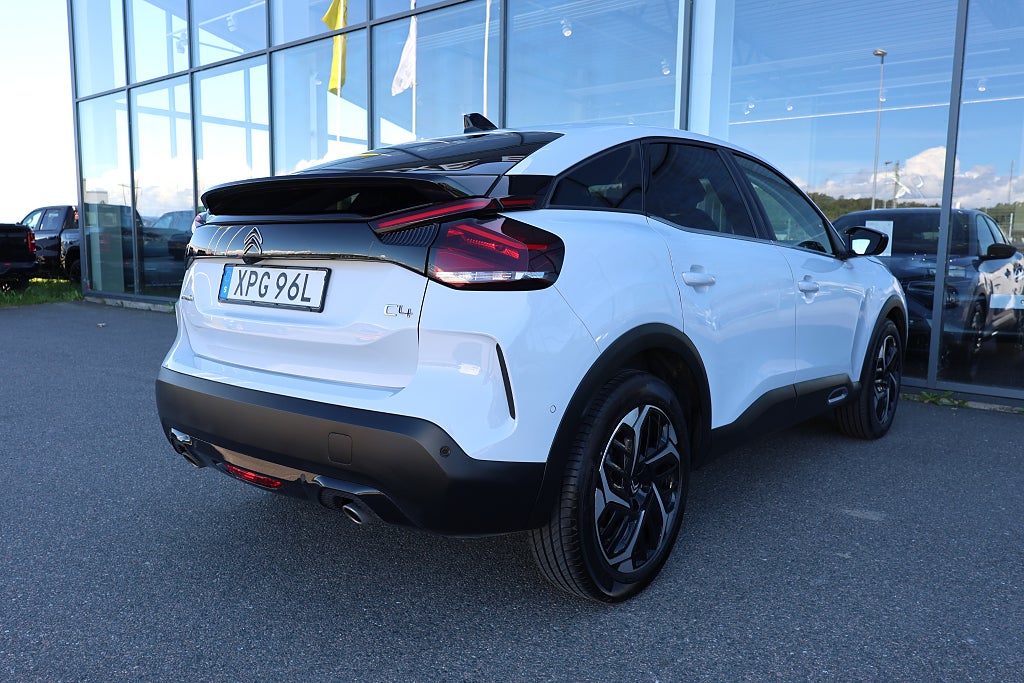 Citroën C4 SHINE 130hk Aut Fram- & B-kamera Rattvärme Navi