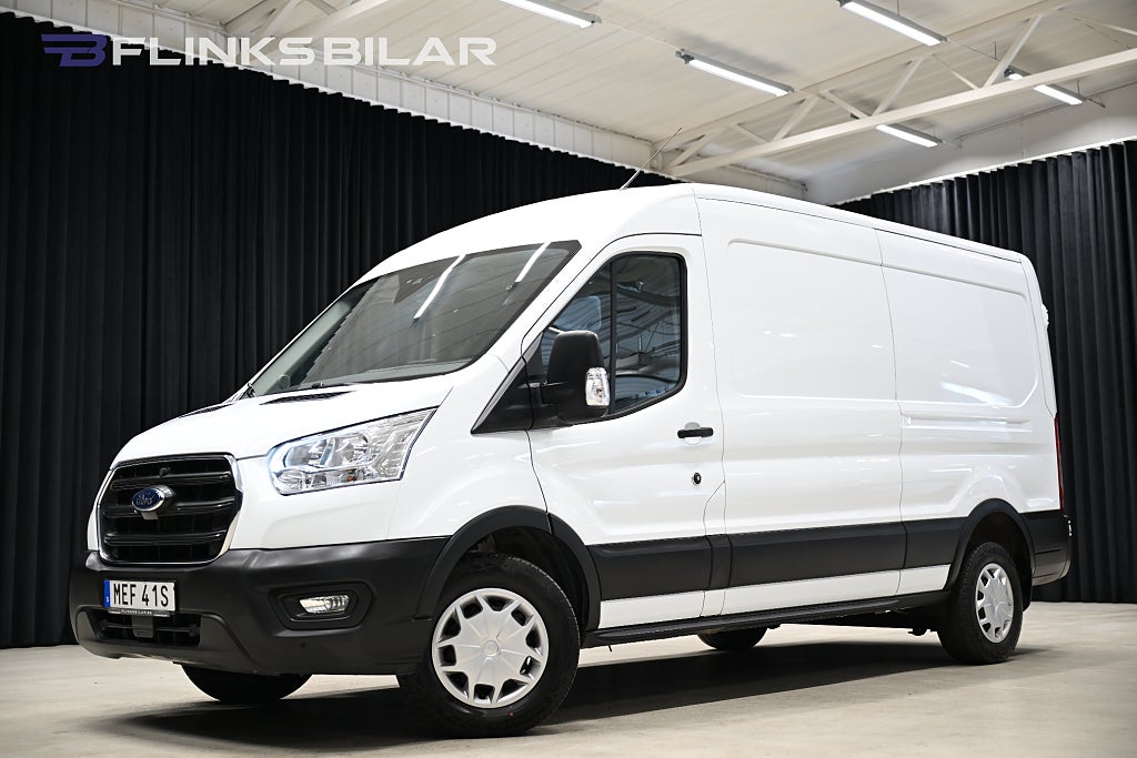 Ford transit 350 2.0 160HK Drag|Dieselvärmare|Backkamera|Lågmil|Moms