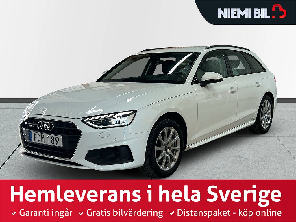 Audi A4 TDI quattro S Tronic S&V-hjul/AdaptivF/Dvärm/Drag