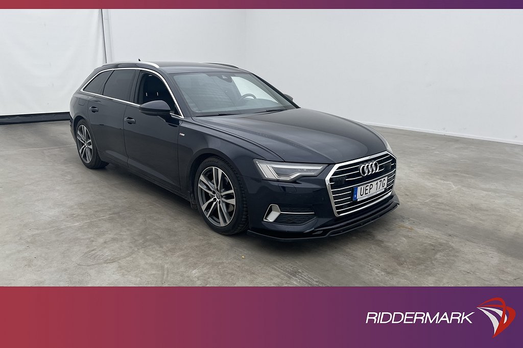 Audi A6 40 TDI Q 204hk S-Line Cockpit Värm Matrix 360° Drag