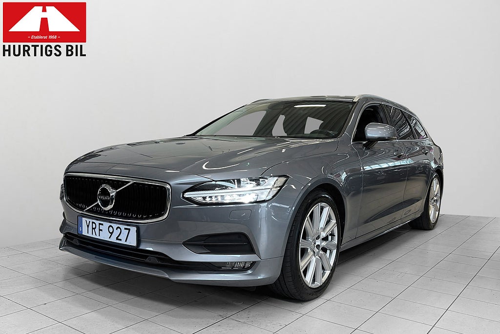 Volvo V90 D4 190hk AWD Geartronic Momentum Drag Nyservad Värmare