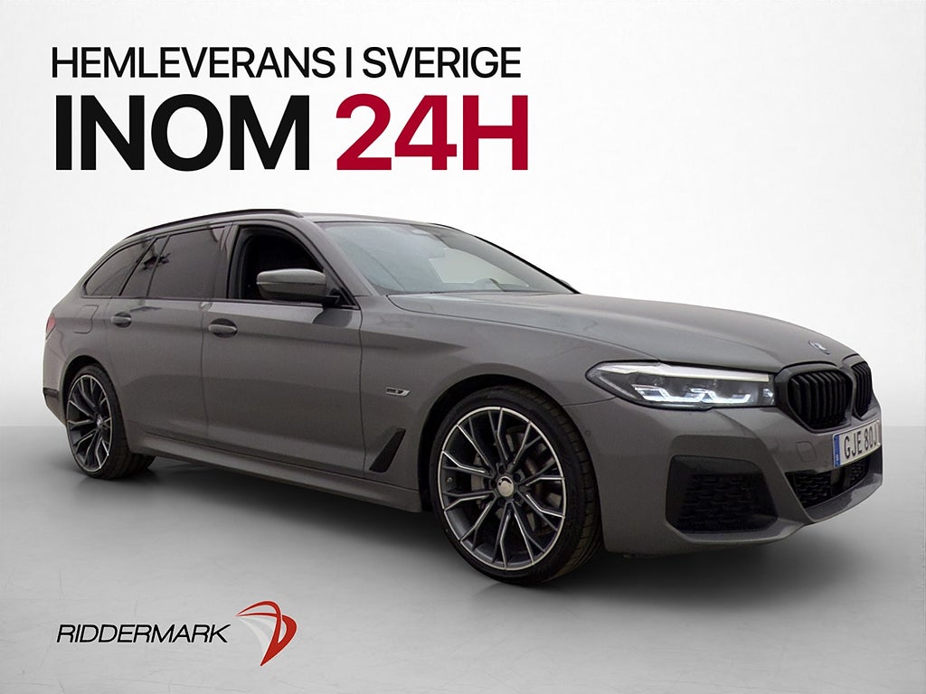 BMW 530 e xDrive M Sport Skinn Drag Kamera HiFi Ambient Navi