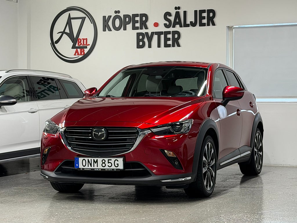 Mazda CX-3 2.0 SKYACTIV-G GPS KAMERA Skinnklädsel Elstolar sensor