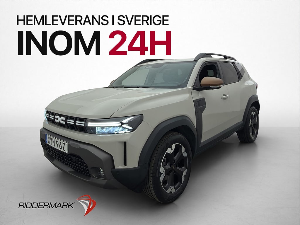Dacia Duster Hybrid 141hk Cockpit Kamera CarPlay Farthållare