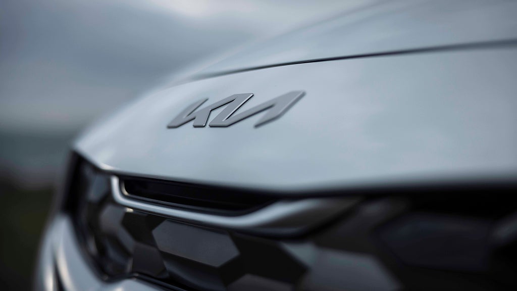 Fronten på en Kiabil