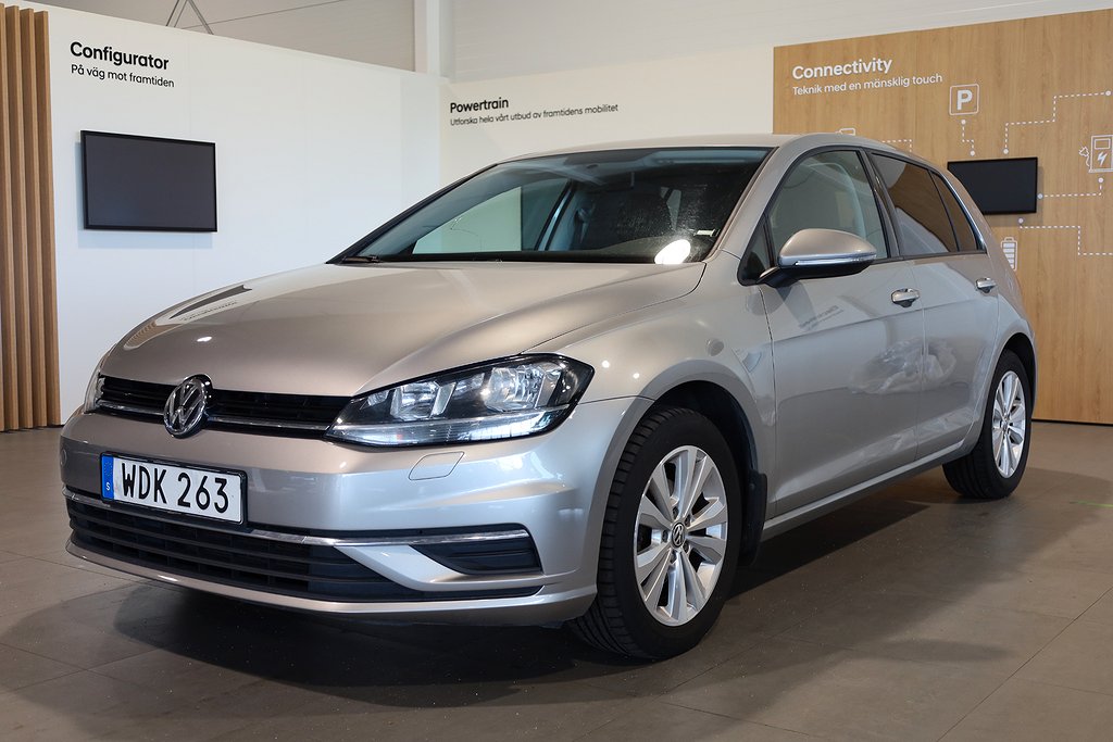 Volkswagen Golf 1,0 TSI 110hk Apple CarPlay Blåtand 2017