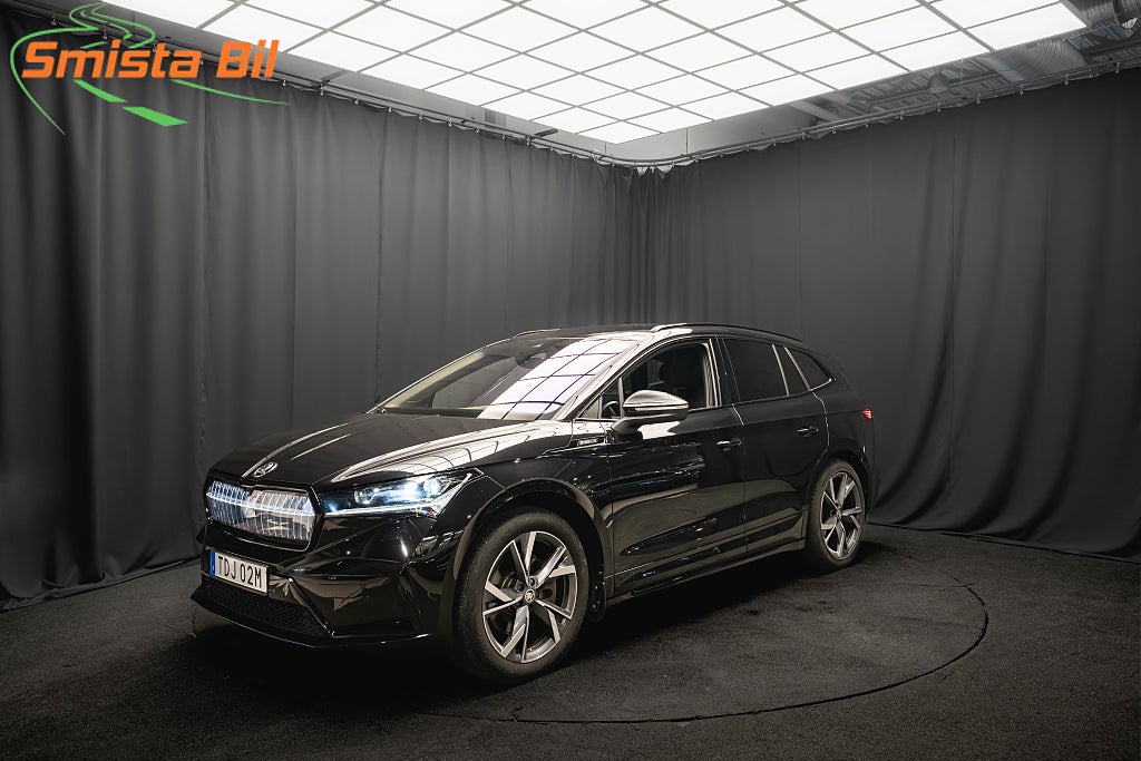 Skoda Enyaq iV 80 SPORTLINE CRYSTAL DRAG HUD CANTON ELSTOL MINNE MOMS