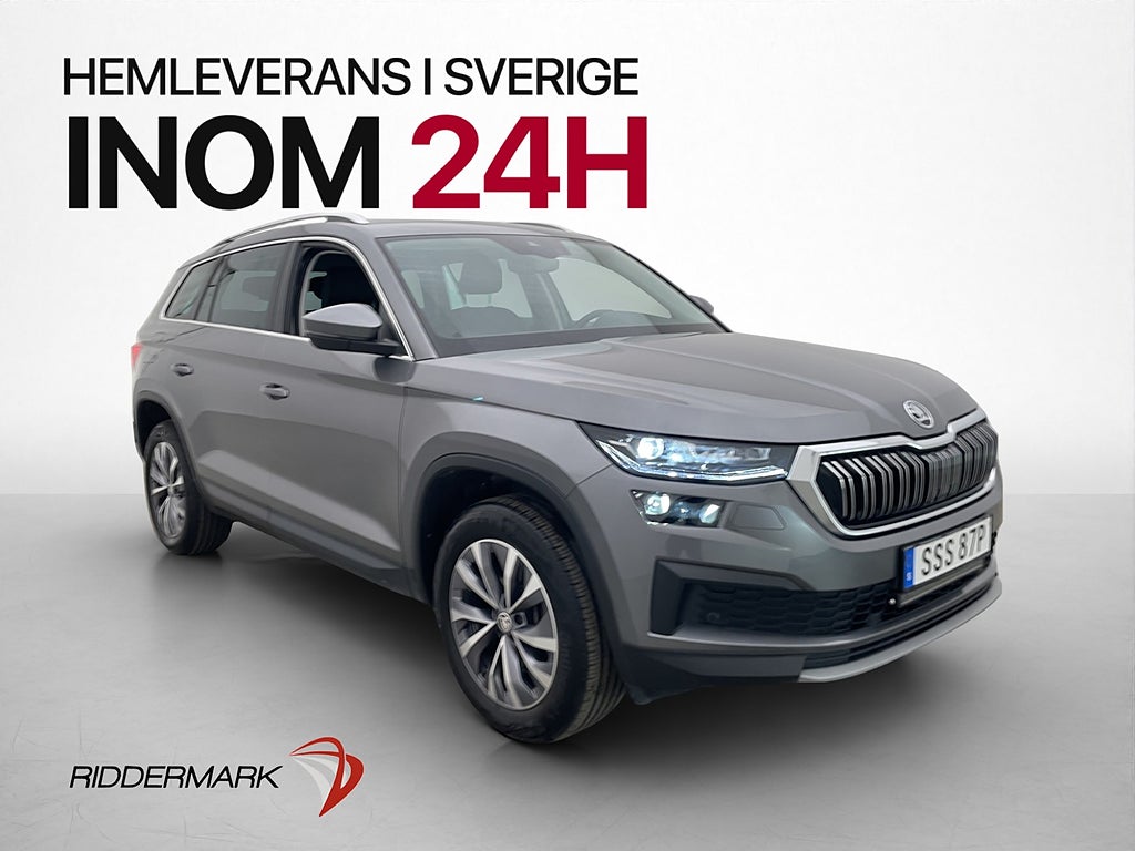 Skoda Kodiaq TSI 4x4 Business Cockpit Värm Kamera Navi Drag