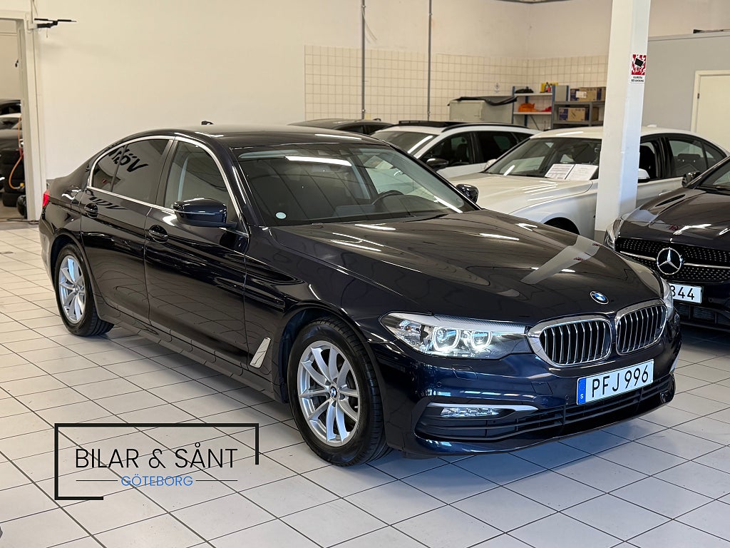 BMW 520 d 190hk Sedan Steptronic Kamera Drag