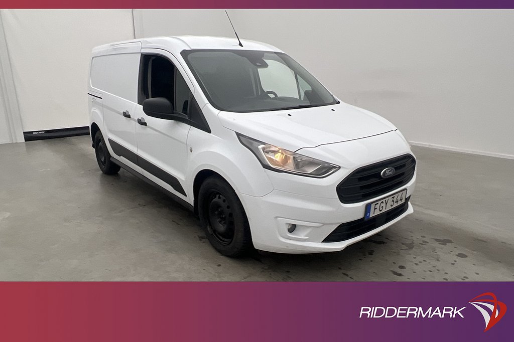 Ford Transit Connect LWB Ny-Kamrem Värm Drag Moms 1-Brukare