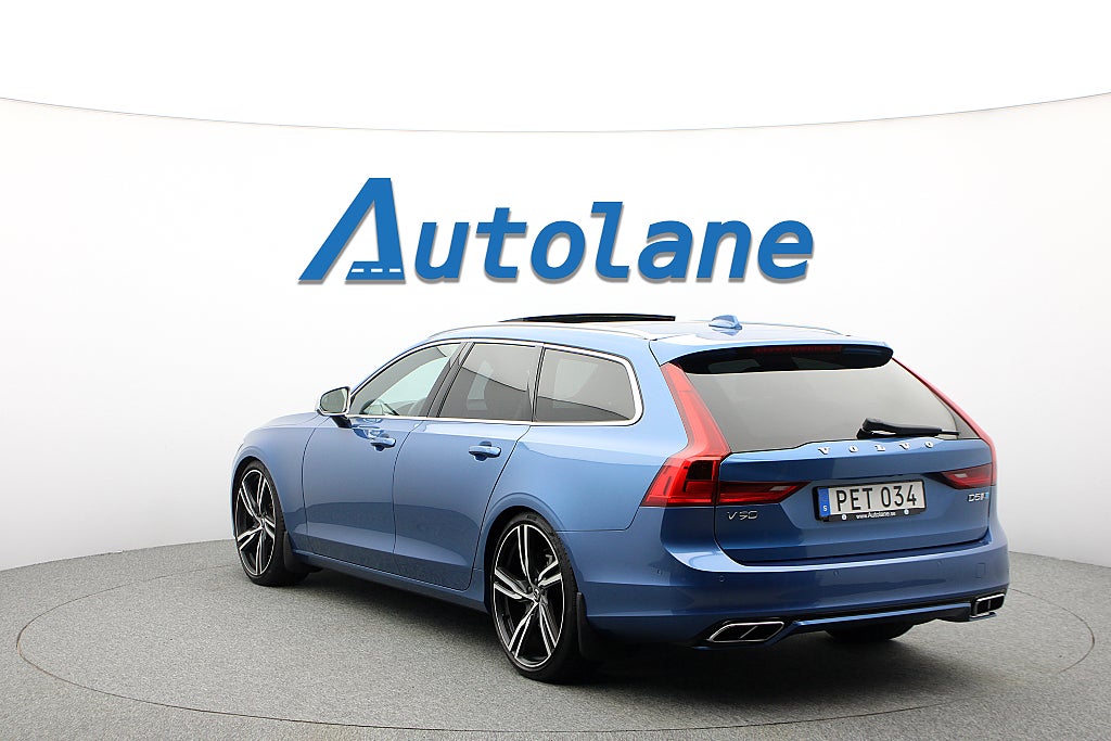 Volvo V90 D5 AWD R-Design,Polestar, B&W,Pano,HUD,360°,Drag,21"