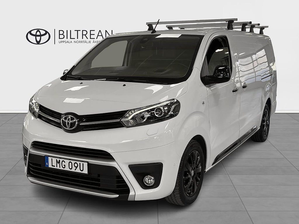 Toyota ProAce 2.0 Long Black Edition Drag Vhjul Ingår! 