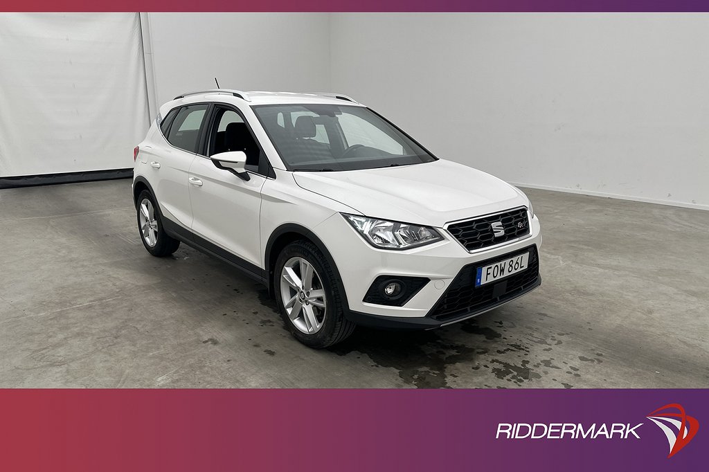 Seat Arona 1.0 TSI 110hk FR Kamera CarPlay 0,48L/mil