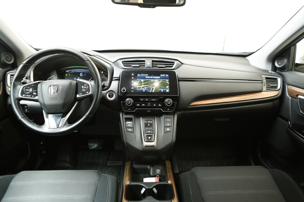 Honda CR-V Hybrid E-CVT Elegance AWD 1ägare Motorv Dragkrok 2019