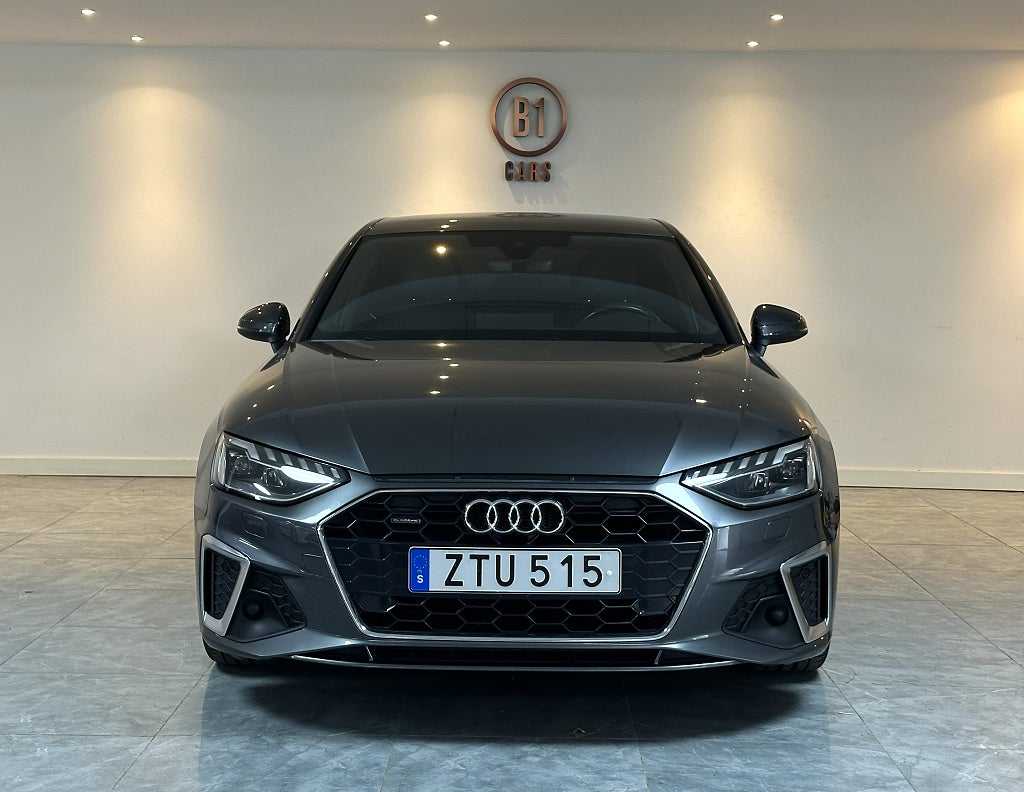 Audi A4 Sedan 40 TDI quattro S Tronic S LINE D-VÄRMARE MATRIX