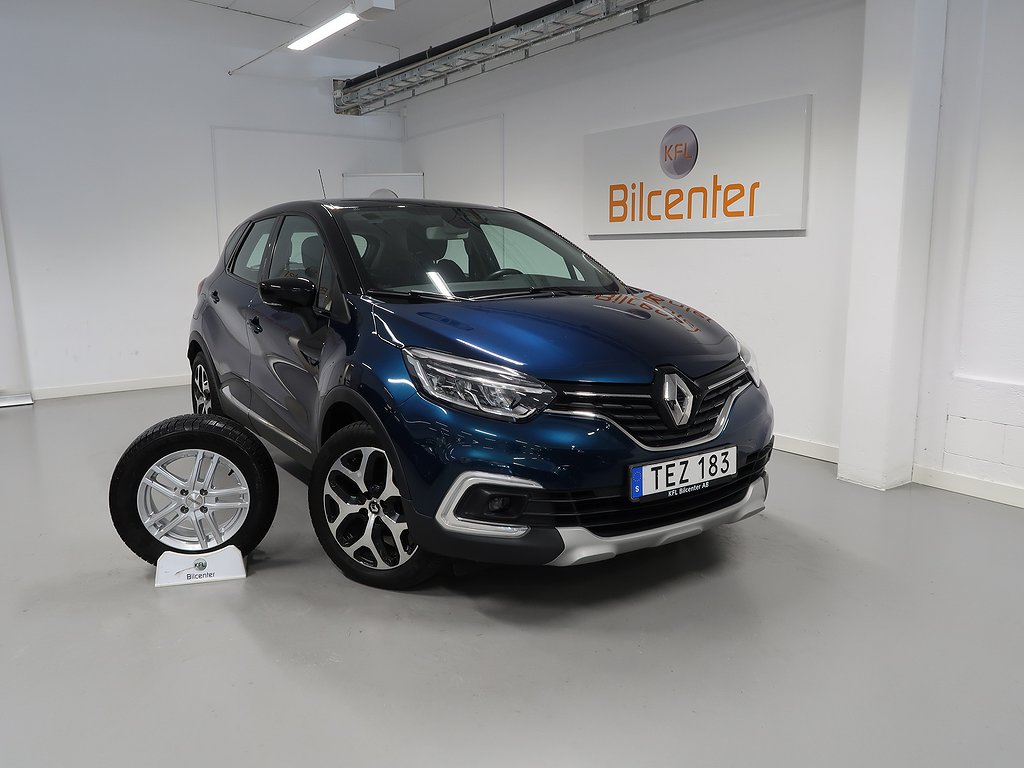 Renault Captur 0.9 TCe V-Däck ingår Navi-Keyless-Parksensor-Farthållare-Bluetoo