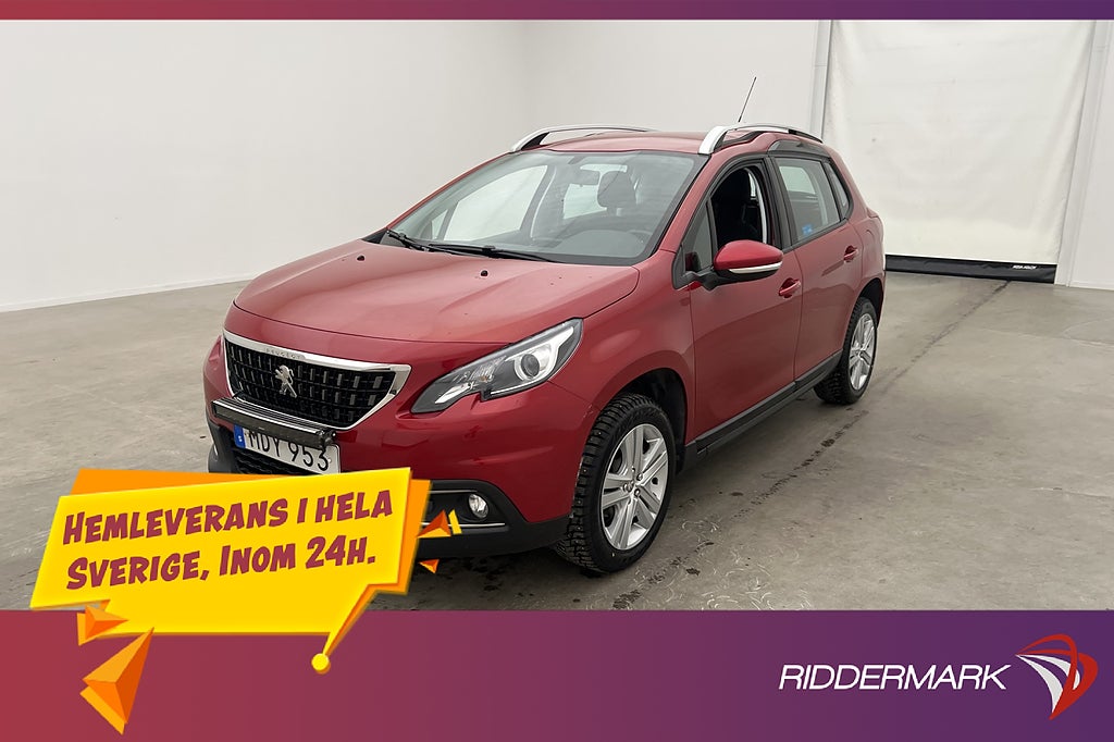 Peugeot 2008 1.2 PureTech 2 Brukare M-Värmare Bluetooth