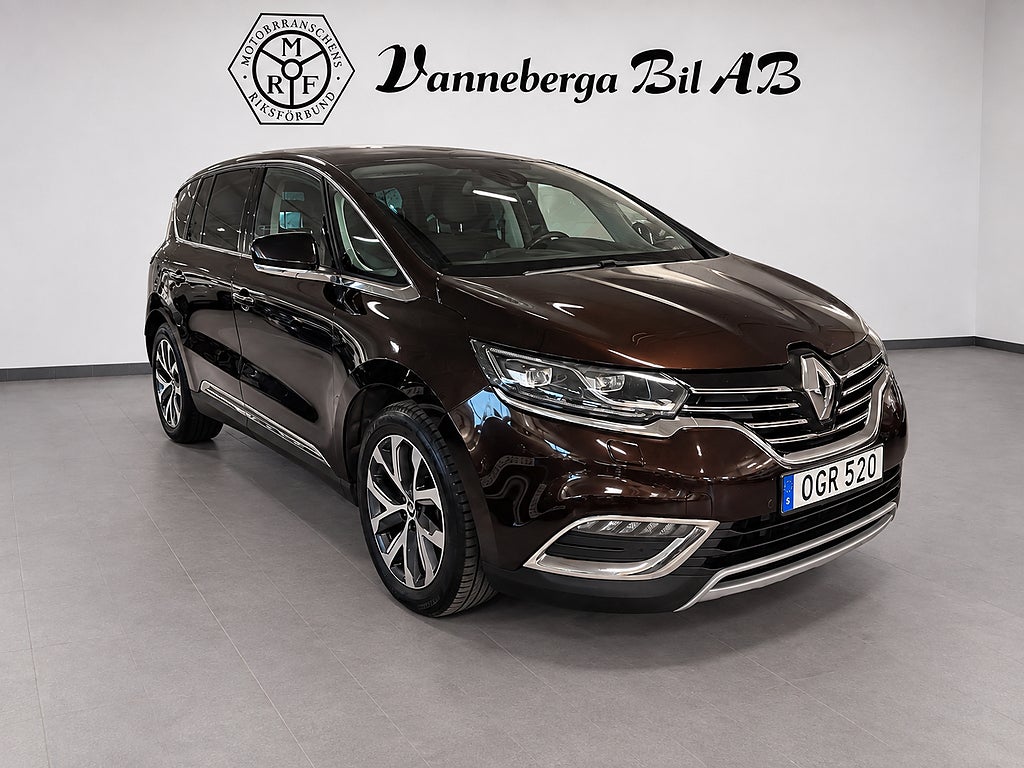 Renault Espace 1.6 dCi EDC Drag/GPS/Backkamera/Taklucka/Euro 6