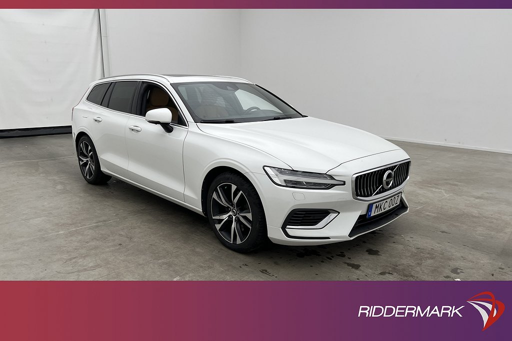 Volvo V60 T8 AWD Inscription VOC Värm Pano H/K HUD Drag MOMS