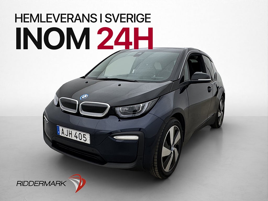 BMW i3 120 Ah Charged Professional Värm Taklucka H/K Kamera