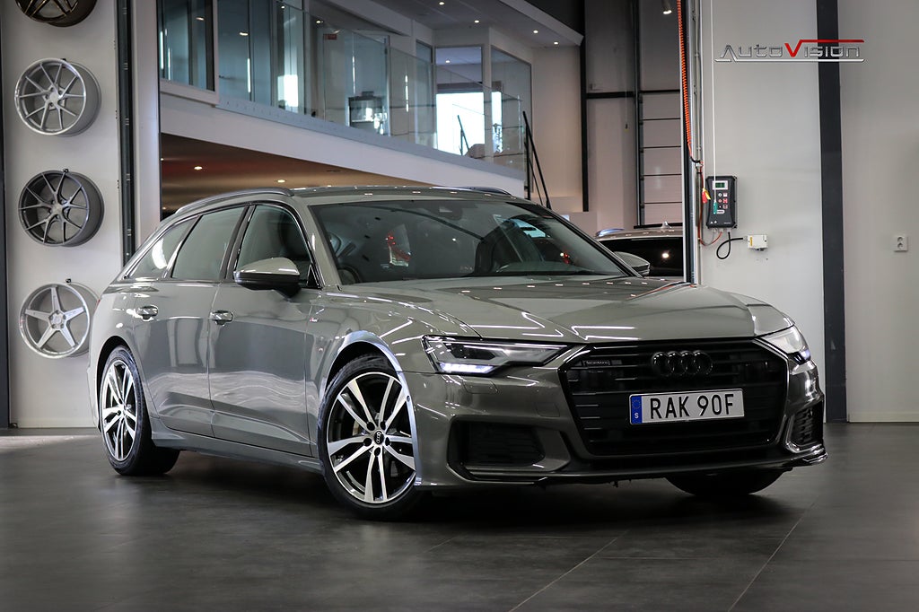 Audi A6 40 TDI quattro S Tron 204hk S-LINE KAMERA DRAG VÄRMARE