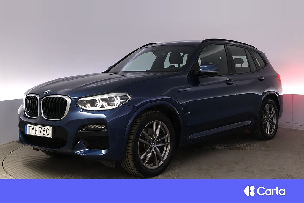 BMW X3 xDrive30e M-Sport Läder Kamera Navi Värmare Drag