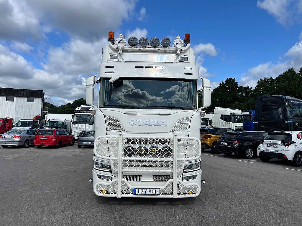 Scania R500 6x2 Dragbil Retarder, Klädd hytt, Full Boggie