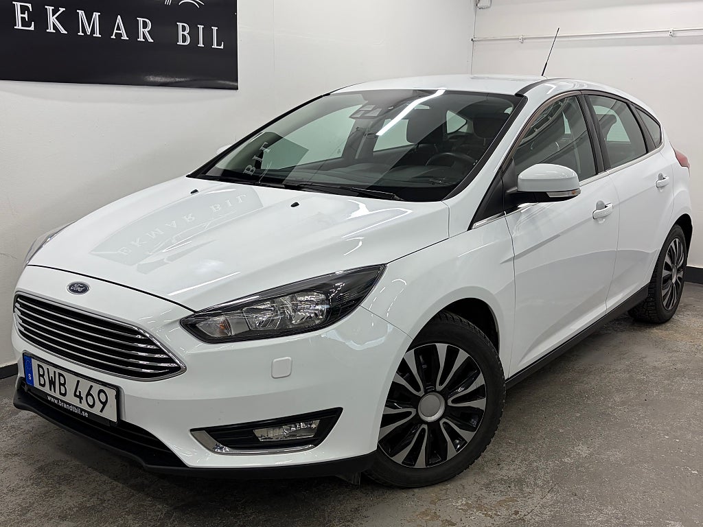 Ford Focus 1.5 TDCi ECOnetic Titanium|1-ägare|MOMS|P-sens|M/k-värm
