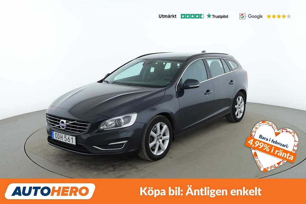 Volvo V60 D4 Momentum AWD / VOC, Värmare, Dragkrok