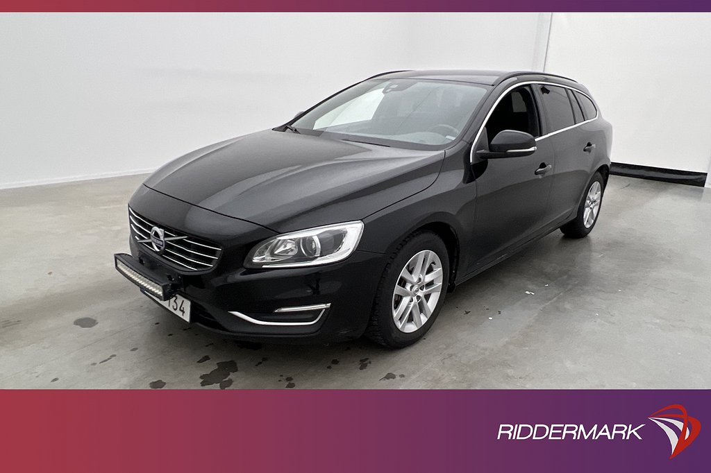 Volvo V60 D4 AWD Momentum VOC D-Värm Rattvärme Sensorer Drag