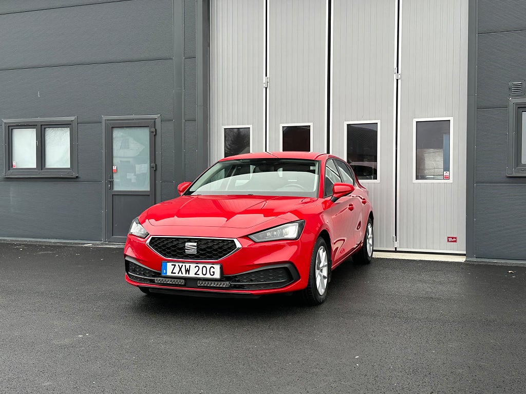 Seat Leon 1.5 TGI Style Automat, SOS, CarPlay, 1 Ägare, Moms