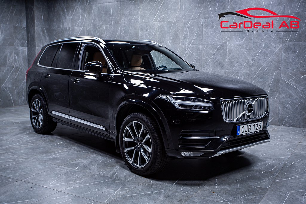 Volvo XC90 D5 AWD Inscription HUD B-Kam GPS Carplay Drag VOC