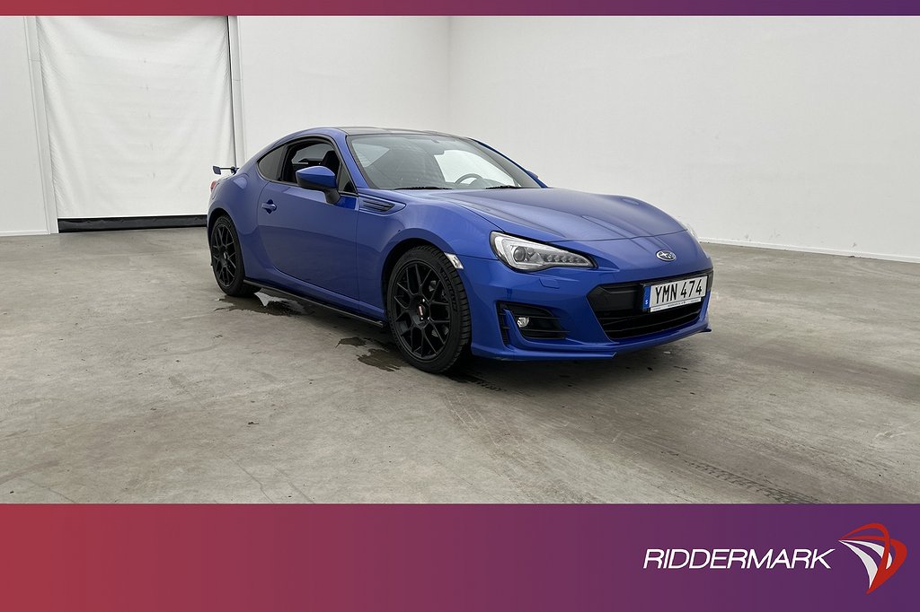 Subaru BRZ 2.0 H4 200hk Backamera Välservad Sv.Såld