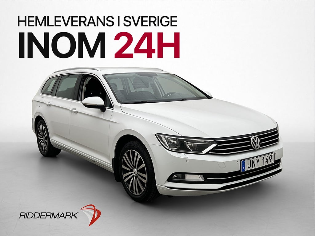 Volkswagen Passat 1.4 TSI 150hk Cockpit P-Sensorer CarPlay