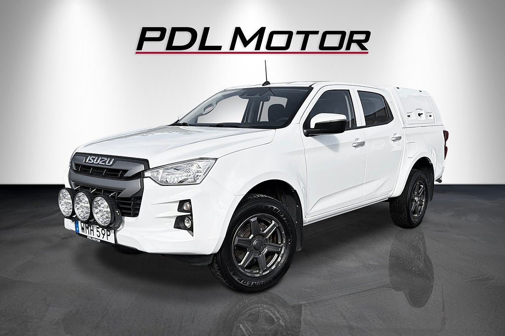 Isuzu D-Max Crew Cab 1.9 4WD D-värme Kåpa SoV hjul Leasbar Moms