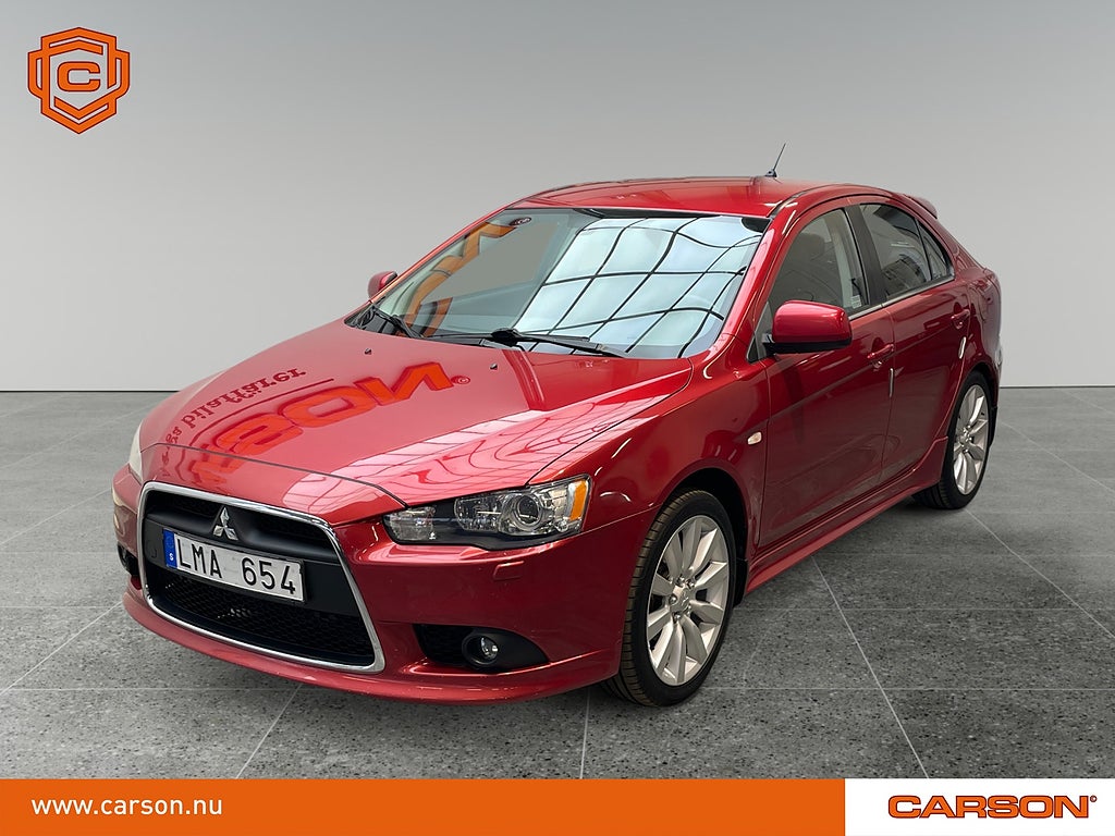 Mitsubishi Lancer Sportback 1.8  Rockford Fosgate Värmare Dragkrok Läder