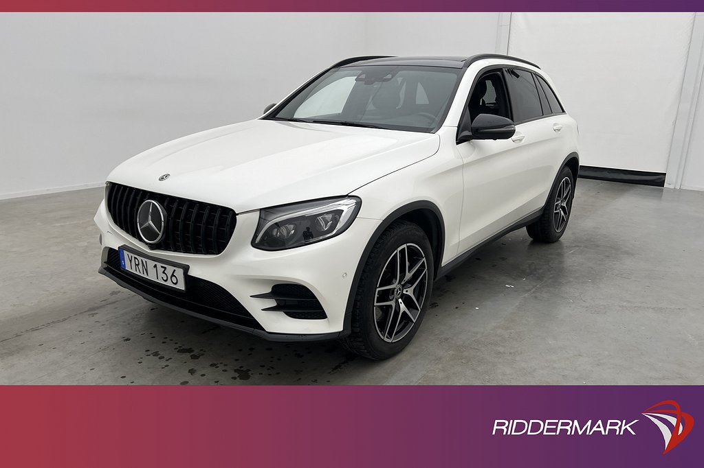 Mercedes-Benz GLC 250 4M 211hk AMG Pano Värm Burm 360° Drag