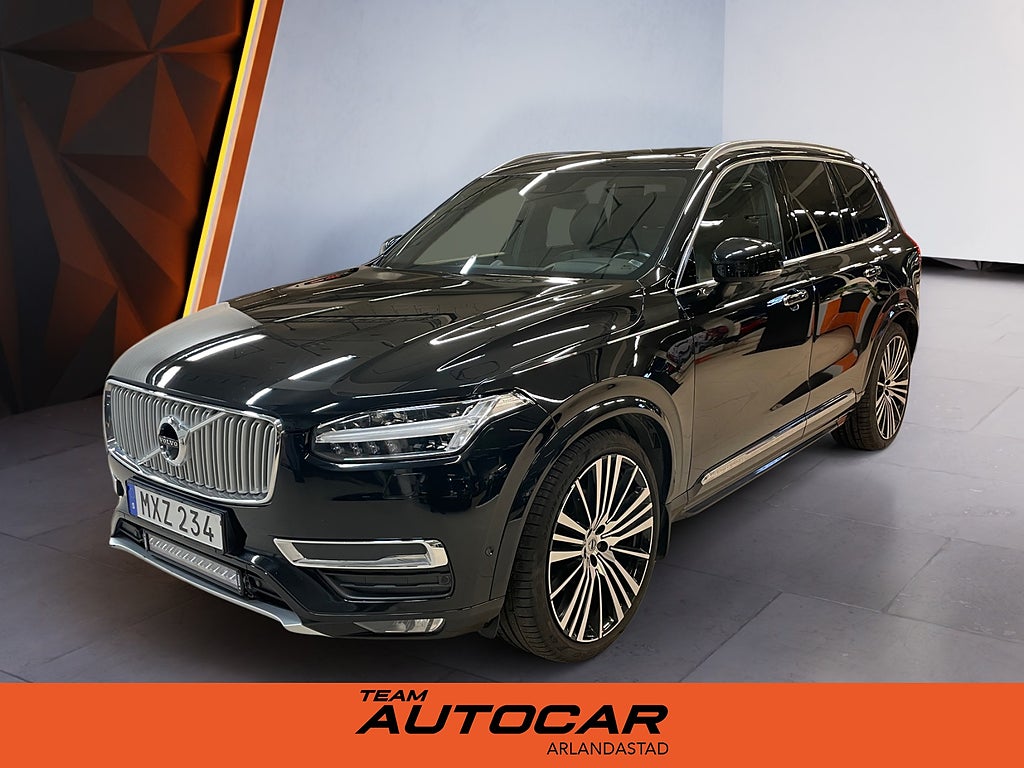 Volvo XC90 D5 AWD Inscription/7sits/B&W/Luftfjä/VOC/LED ramp