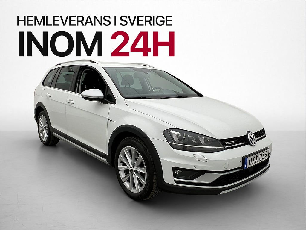 Volkswagen Golf Alltrack TDI 4M 184hk Värmare Kamera Drag
