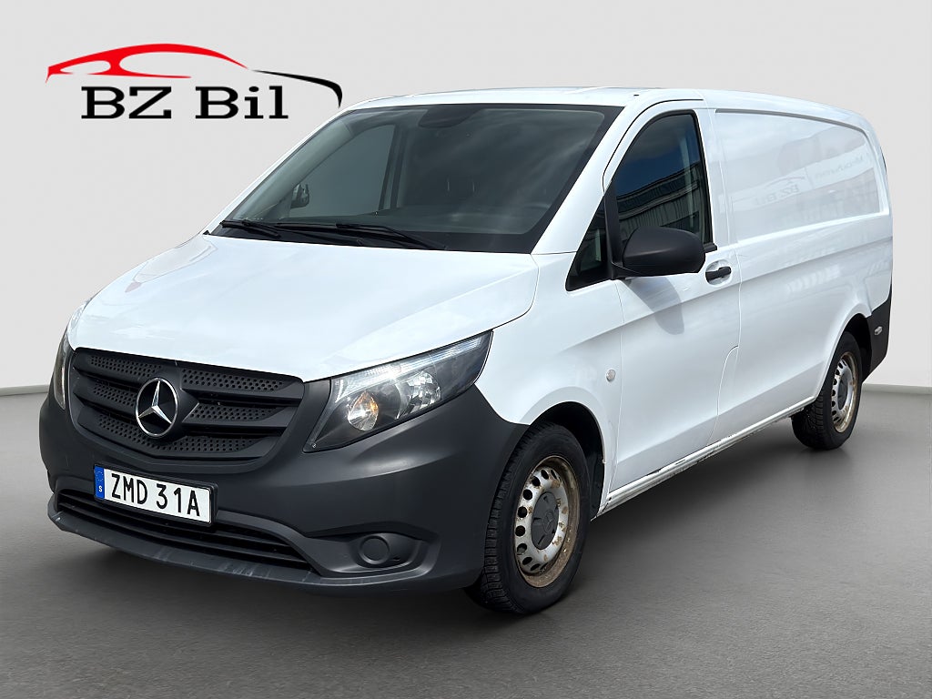Mercedes-Benz Vito 116 CDI 2.8t Plus Lång Moms Värmare 3 Sits 